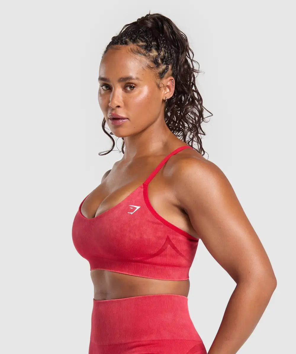 Gains Seamless Washed Sports Bra
