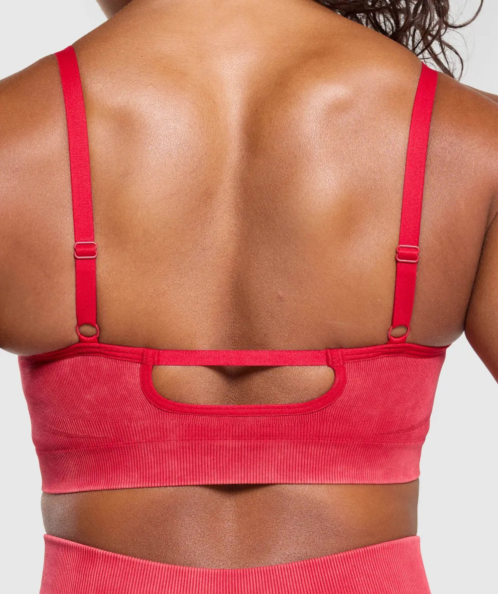 Gains Seamless Washed Sports Bra