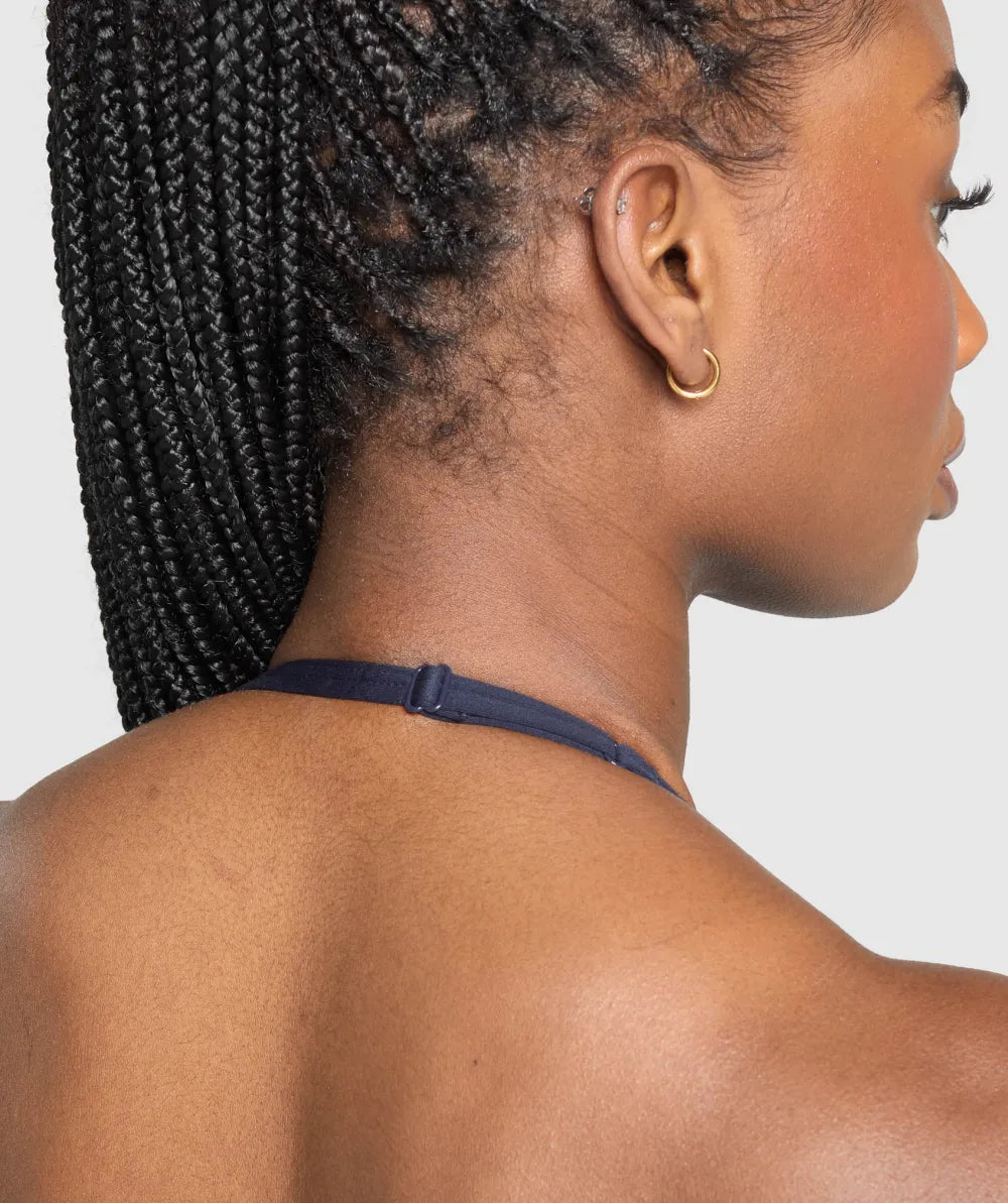 Minimal Halterneck Sports Bra