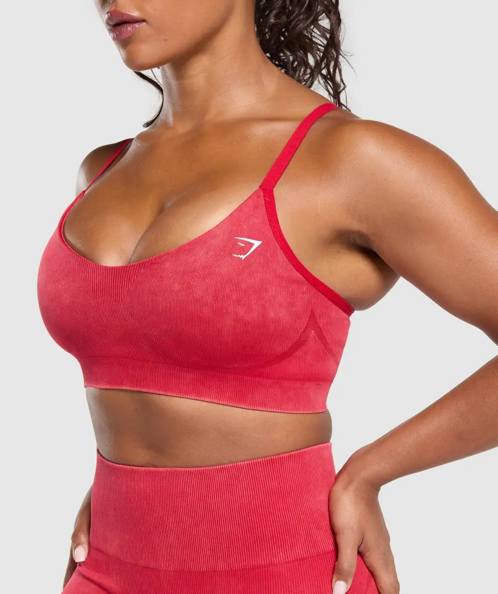 Gains Seamless Washed Sports Bra