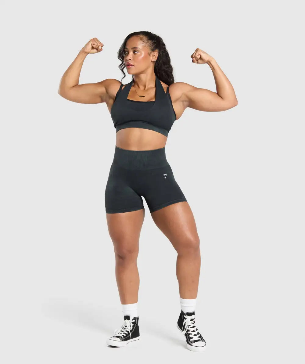 Gains Seamless Washed Shorts