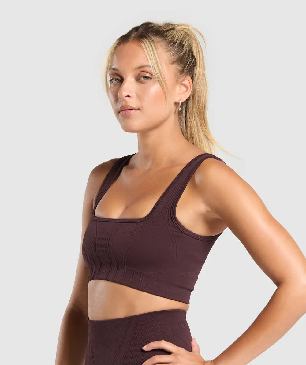 Corset Seamless Sports Bra