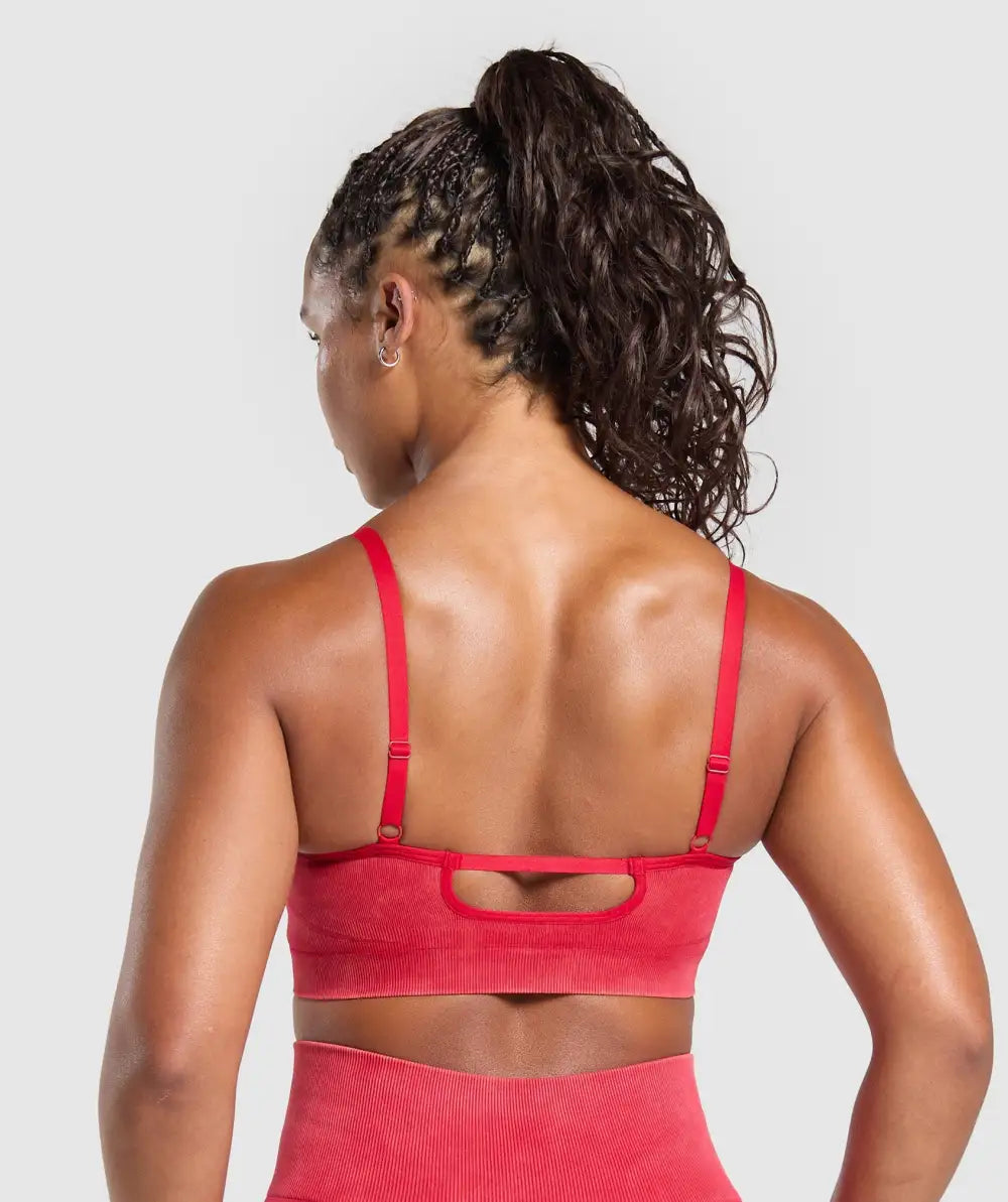 Gains Seamless Washed Sports Bra