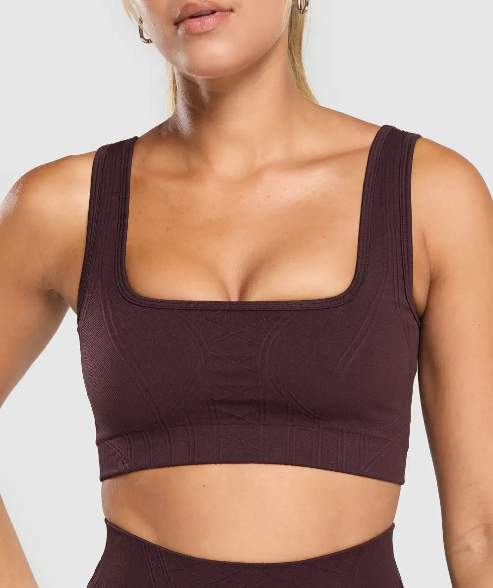 Corset Seamless Sports Bra