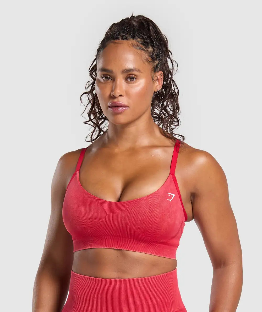 Gains Seamless Washed Sports Bra