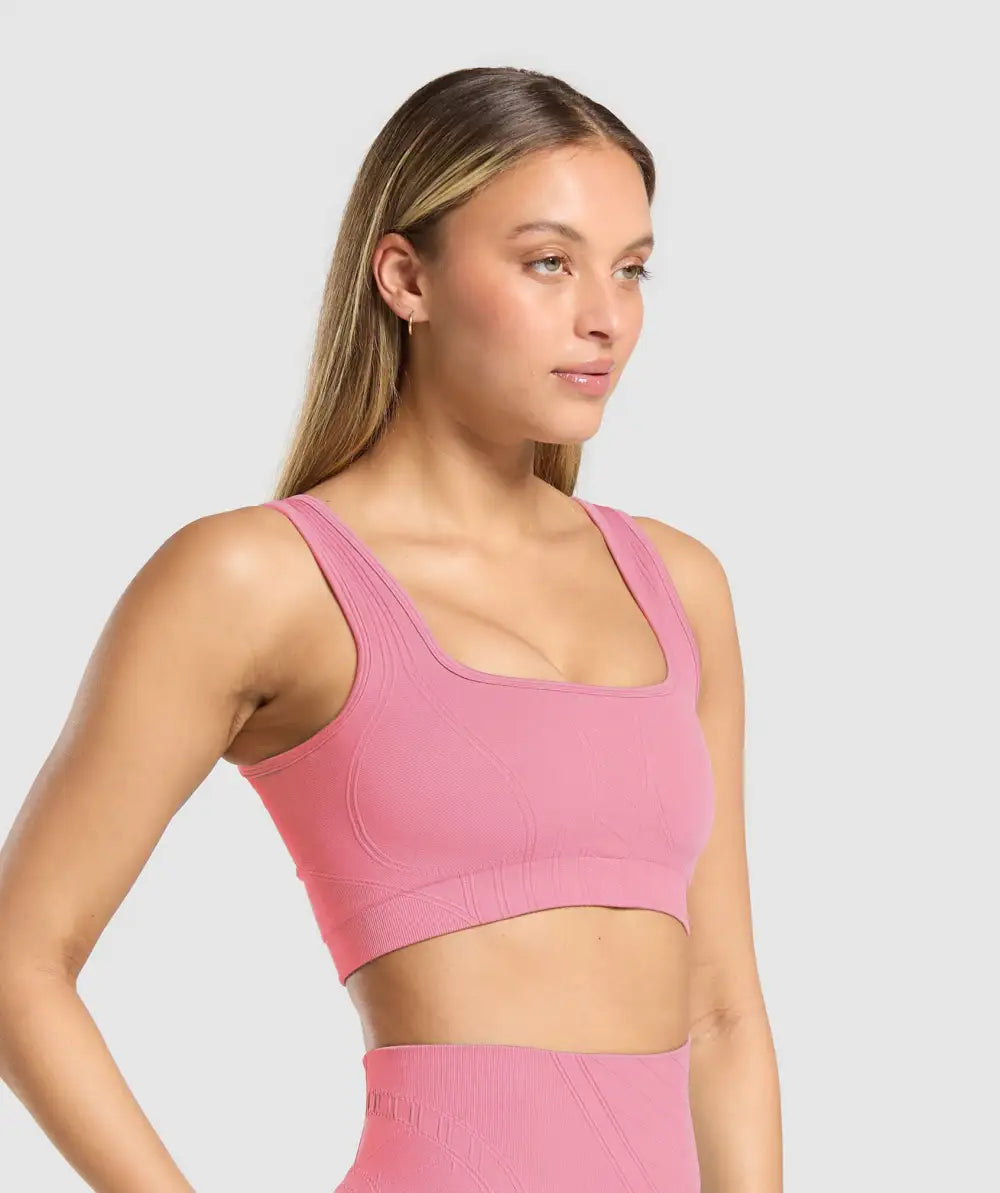 Corset Seamless Sports Bra