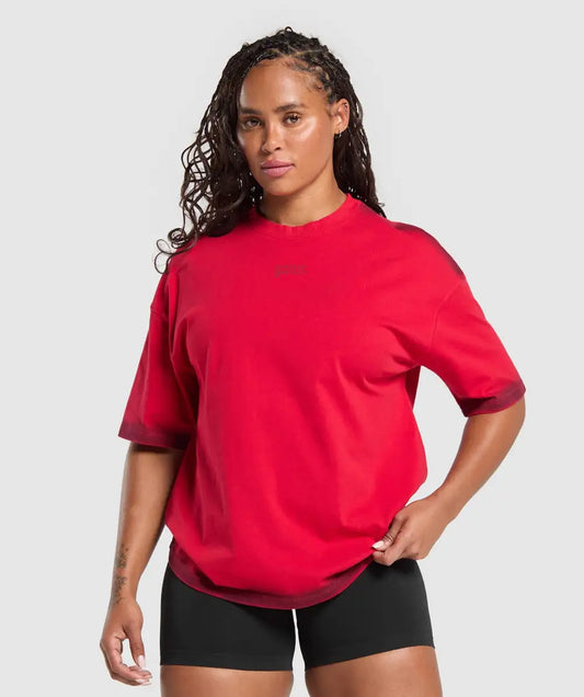 Gains Washed Heavyweight Cotton T-Shirt