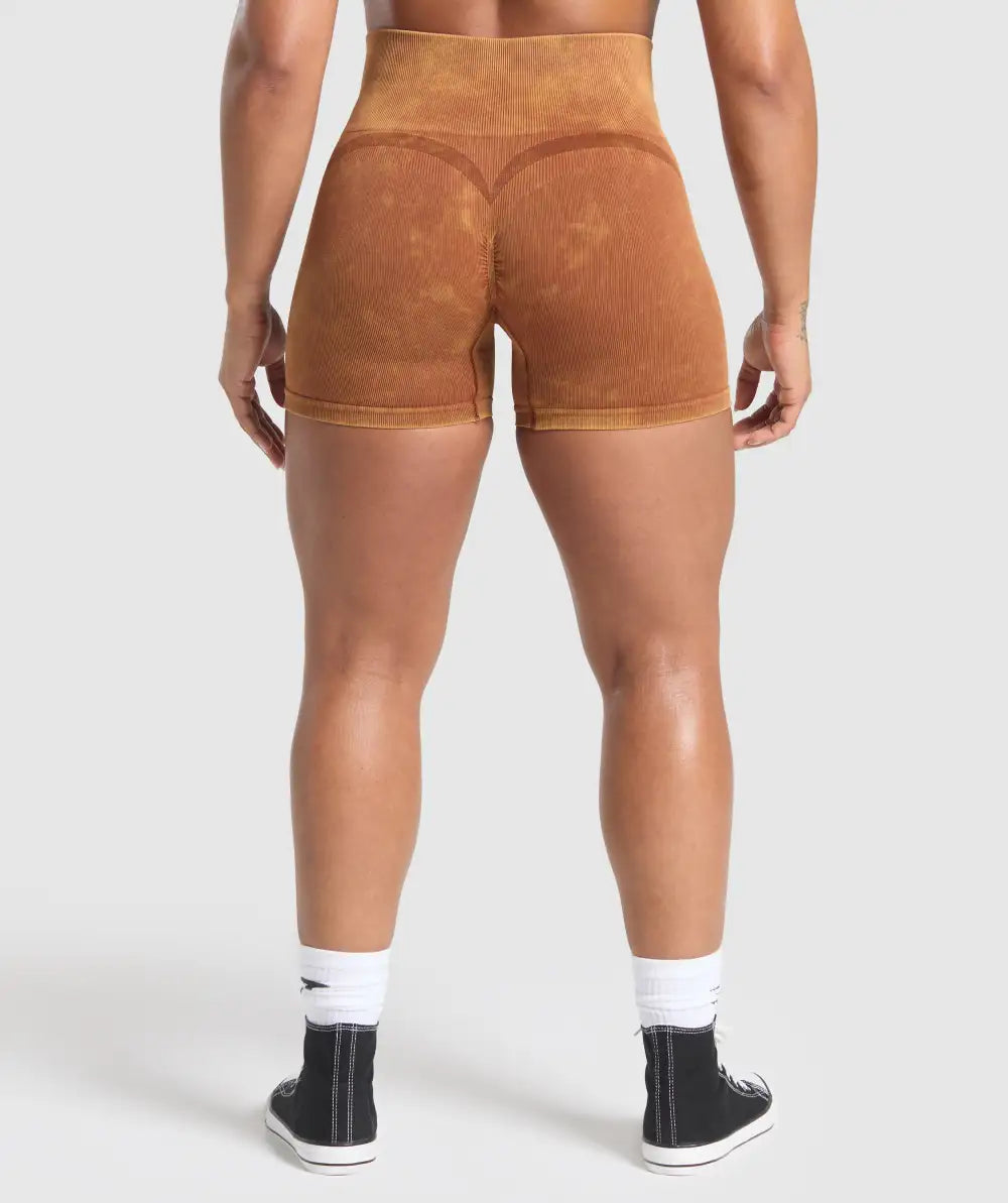Gains Seamless Washed Shorts
