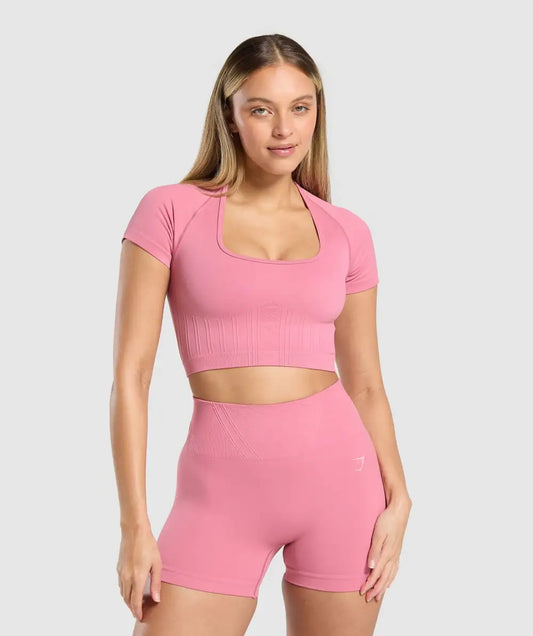 Corset Seamless Crop Top