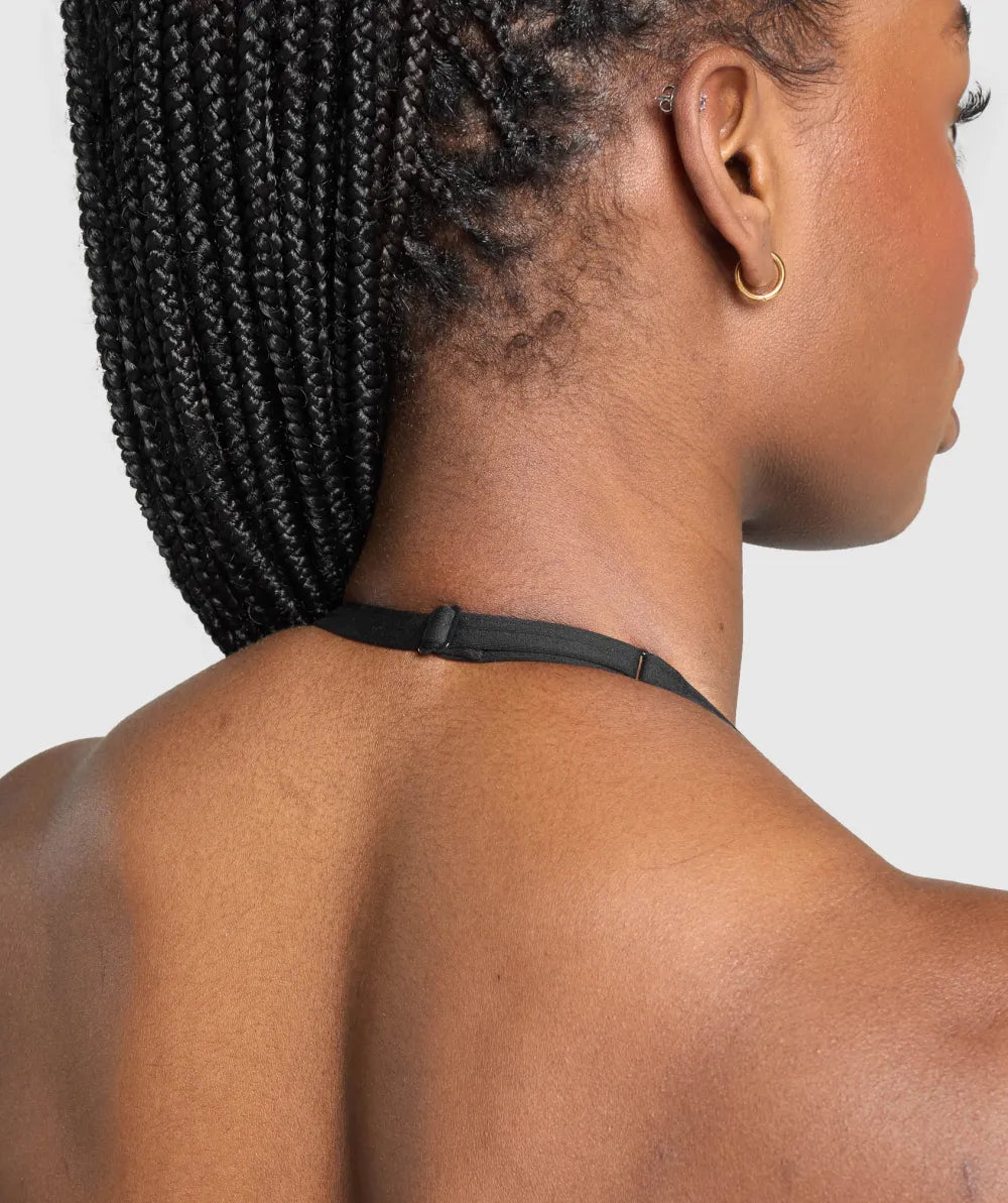 Minimal Halterneck Sports Bra