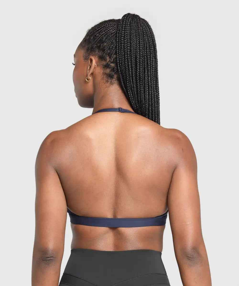 Minimal Halterneck Sports Bra