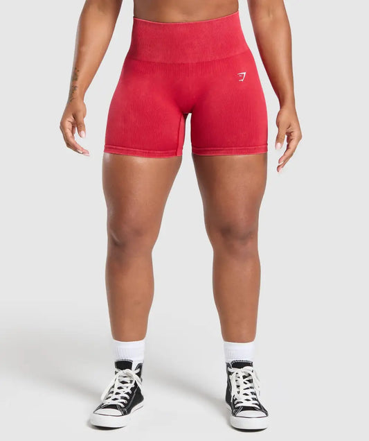 Gains Seamless Washed Shorts